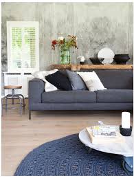 Weer Een Prachtige Metamorfose Door Frans Van Vtwonen I 3 Grijs Wit Hout Beton Home Deco Thuisdecoratie Blauwe Woonkamer