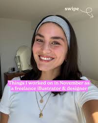 my month as a freelance illustrator and designer🧚🏼 the theme of November  was trying really hard LOL. I've been feeling a little discouraged with my  lack of client work lately. 1 year