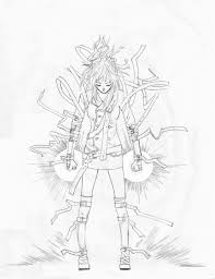 How to draw anime for beginners: The Best 9 Uncolored Anime Drawings