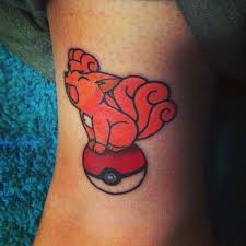 Georgia Rose Tatnall On Instagram My Vulpix Tattoo Pokemon Tattoo Firsttattoo Vulpix Cute Sohappywithit Tattoos Pokemon Tattoo Squirrel Tattoo