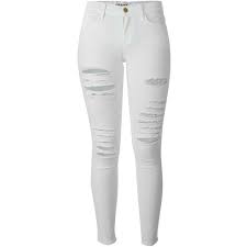 Frame Denim Distressed Skinny Jeans White Ripped Skinny Jeans White Distressed Jeans Distressed Skinny Jeans