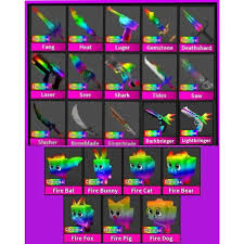 Hey guys i know it's been a long time, but it's finally here!!! All Chromas Store For Roblox Mm2 On Ebid United Kingdom 196673039