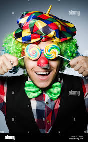 Candy clown hi-res stock photography and images