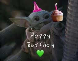 Star wars happy birthday wishes and quotes. Baby Yoda Cake Gif Novocom Top
