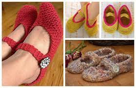 These lovely mary jane slippers have been designed by whitney over at purl soho. Knit Adult Mary Jane Slippers Free Knitting Patterns Knitting Pattern