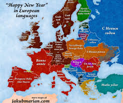 Happy new year, italian language. Map Shows How To Say Happy New Year In Many Languages This Is Italy