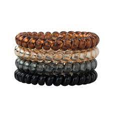 Recessed led light fixture ask price. Amazon Com Kitsch Slick Large Spiral Hair Ties Hair Coils Hair Bands Brunette Beauty
