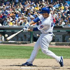 Rizzo was thrown out at the plate on a fly ball out by kris bryant in the bottom of the sixth inning. Anthony Rizzo Wikipedia