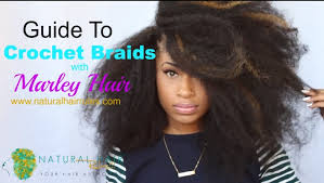 Detailed natural crochet hair tutorial. Your Guide To Crochet Braids With Marley Hair For Natural Hair
