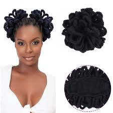Want something wild and crazy? Afro Puff Dreadlocks Chignon Wig Drawstring Ponytail Short Pony Tail Clip In On African Synthetic Hair Bun Hairpieces Synthetic Chignon Aliexpress