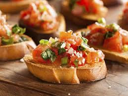 This easy bruschetta recipe from food network's ree drummond makes a great appetizer or tasty first course for a larger meal. Robin S Rescue Better Bruschetta Plus 15 Topping Ideas