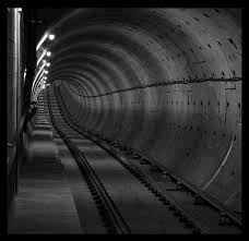 Skytrain Tunnel Train Tunnel Manchester Train Train Tracks