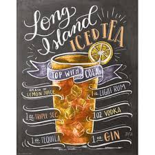 You Ll Love The Long Island Iced Tea Graphic Art Print At Wayfair Co Uk Great Deals On All Ho Long Island Iced Tea Long Island Iced Tea Recipe Lily And Val