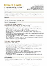 Get a job ready resume written by experts. Structural Design Engineer Resume Samples Qwikresume