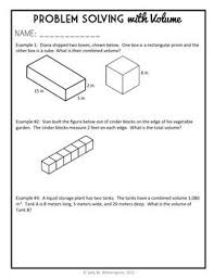 Problem Solving With Volume 5th Grade Volume Lesson Quiz 5 Md 5 Problem Solving Problem Solving Activities Volume Lessons