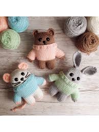 The knit's cool knitting studio makes it easier to knit like a pro than ever before! Easy Knits For Babies Kids Teddy Boo And Friends Knit Toys Pattern