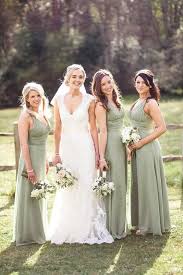 V Neck Bridesmaid Dress A Line Bridesmaid Dress Bridesmaid Dress For Cheap Slee Sage Bridesmaid Dresses Sage Green Bridesmaid Dress Green Bridesmaid Dresses