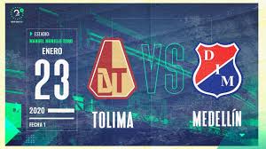 Deportes tolima vs dep.independiente medellin. Tolima Vs Medellin En Vivo 23 01 2020 Youtube