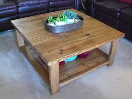 Square Coffee Table Diy Projects Diy Coffee Table Coffee Table Square Coffee Table Wood