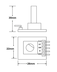 Linear ±.025 diameter ±.010 angle ± 2.0°. Rotary Encoder Pinout Features Circuit And Working