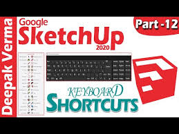 If you've never used keyboard shortcuts before, i'll show you what they are, and recommend the best ones to get started with. Sketch Up 2020 Tutorial Part 12 Shortcut Keys In Sketchup Deepakverma Youtube