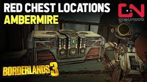 At the end of the long building complex in voracious canopy, you can climb up a yellow ledge behind an ammo voracious canopy red chest #3: Borderlands 3 All 3 Voracious Canopy Red Chest Locations All Red Chests Youtube