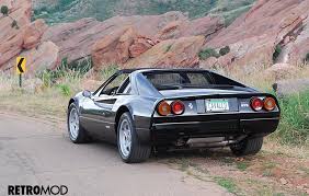 Deep front spoiler (new) as original in fiberglass. Ferrari 308 Gts Upgraded With Electronic Fuel Injection Retromod