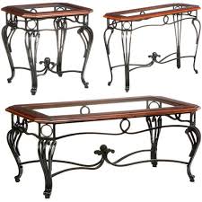 Relevant results · online results · get results now · dynamic results Aberdeen 3 Piece Coffee Sofa End Table Value Bundle Dark Cherry Metal Glass Walmart Com Cherry Furniture Sofa End Tables End Tables