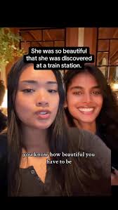 Bhavitha Mandava was discovered in a New York subway. This week, she opened  Chanel’s Métiers d’Art show., Like and follow Evie for more content that  celebrates femininity, truth, and beauty. 💕