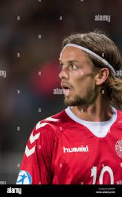 Krakow, Poland. 18th June, 2017. Lucas Andersen (DEN) Football/Soccer :  UEFA Under-21 Championship Poland 2017 Group C match between Denmark 0-2  Italy at Stadion Cracovia in Krakow, Poland . Credit: Maurizio  Borsari/AFLO/Alamy
