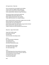 Gelahang beli four united karaoke tanpa vocal. Lirik