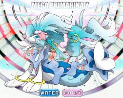 Mega Primarina Y By Villi C On Deviantart Pokemon Primarina Pokemon Pokemon Fusion Art