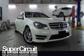 But it did not help. Supercircuit Exhaust Pro Shop Mercedes Benz C250 Cgi W204 Turbo Downpipe