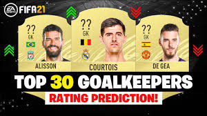 Thibaut courtois rating is 89. Fifa 21 Top 30 Best Goalkeepers Rating Ft Alisson Courtois De Gea Etc Youtube