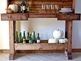 Workbench Console Rustic Console Tables Diy Furniture Diy Furniture Plans