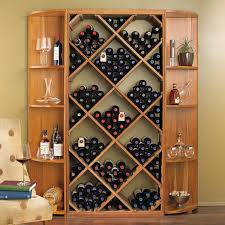Today we will be showing you all how to make this simple rustic chic wine rack for under $15. N Finity Diy Diamond Bin Dual Quarter Round Shelf Wine Rack Set Natural Finish Wine Enthusiast
