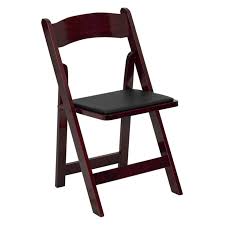 Hercules Series Wood Folding Chair With Vinyl Padded Seat In 2020 Wood Folding Chair Folding Chair Wooden Folding Chairs
