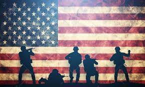 Picture of american flag with soldiers. Soldiers In Assault On Grunge Usa Flag American Army Military Stock Photo Picture And Royalty Free Image Image 37916062