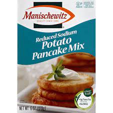 Amazon panni bavarian potato pancake mix 6 63 ounce; Manischewitz Potato Pancake Mix Reduced Sodium 6 Oz Instacart