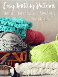 I so love this quilt pattern and i really want to make it. Easy Knitting Patterns That Will Help You Learn New Skills Tastefully Eclectic
