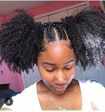 Awesome 20 Fabulous Natural Black Hairstyle Ideas For Curly Little Girls Blackhair Natural Hair Styles Easy Black Natural Hairstyles Hair Styles
