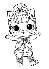 These free, printable halloween coloring pages for kids—plus some online coloring resources—are great for the home and classroom. Printable Lol Doll Coloring Pages Pdf Coloringfolder Com