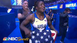 Deglane 2021 ww gold 68kg forrest molinari vs tamyra mensah stock. Tamyra Mensah Stock Dominates To Win First Wrestling World Title Nbc Sports Youtube