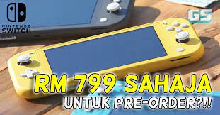 The nintendo switch lite was announced recently and now we finally have the official pricing for the device in malaysia. Dapatkan Pre Order Nintendo Switch Lite Berharga Rm799 Sahaja Gamersantai Com