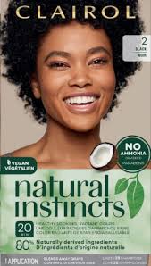 Clairol Natural Instincts 2 Black Hair Color, 1 ct