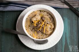 Keto Crockpot Cheeseburger Soup Low Carb Yum