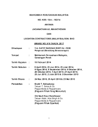 Contoh kes mahkamah perusahaan malaysia. Pdf Mahkamah Perusahaan Malaysia Albee Lee Academia Edu