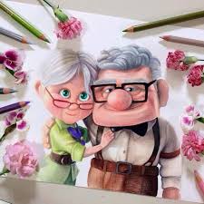 50 Beautiful Color Pencil Drawings From Top Artists Around The World Disney Art Drawings Color Pencil Drawing Cartoon Drawings
