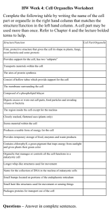 We did not find results for: Hw Week 4 Cell Organelles Worksheet Complete The Chegg Com