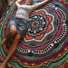 Check spelling or type a new query. Ravelry Babaruda S Mandala Madness Joy Blanket Knitting Patterns Crochet Mandala Pattern Crochet Mandala